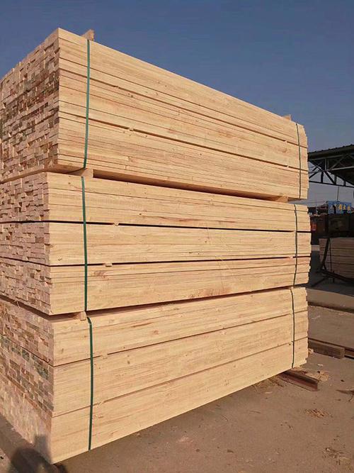 4米辐射松方木多钱一方-日照博胜木材加工厂-4米辐射松方木
